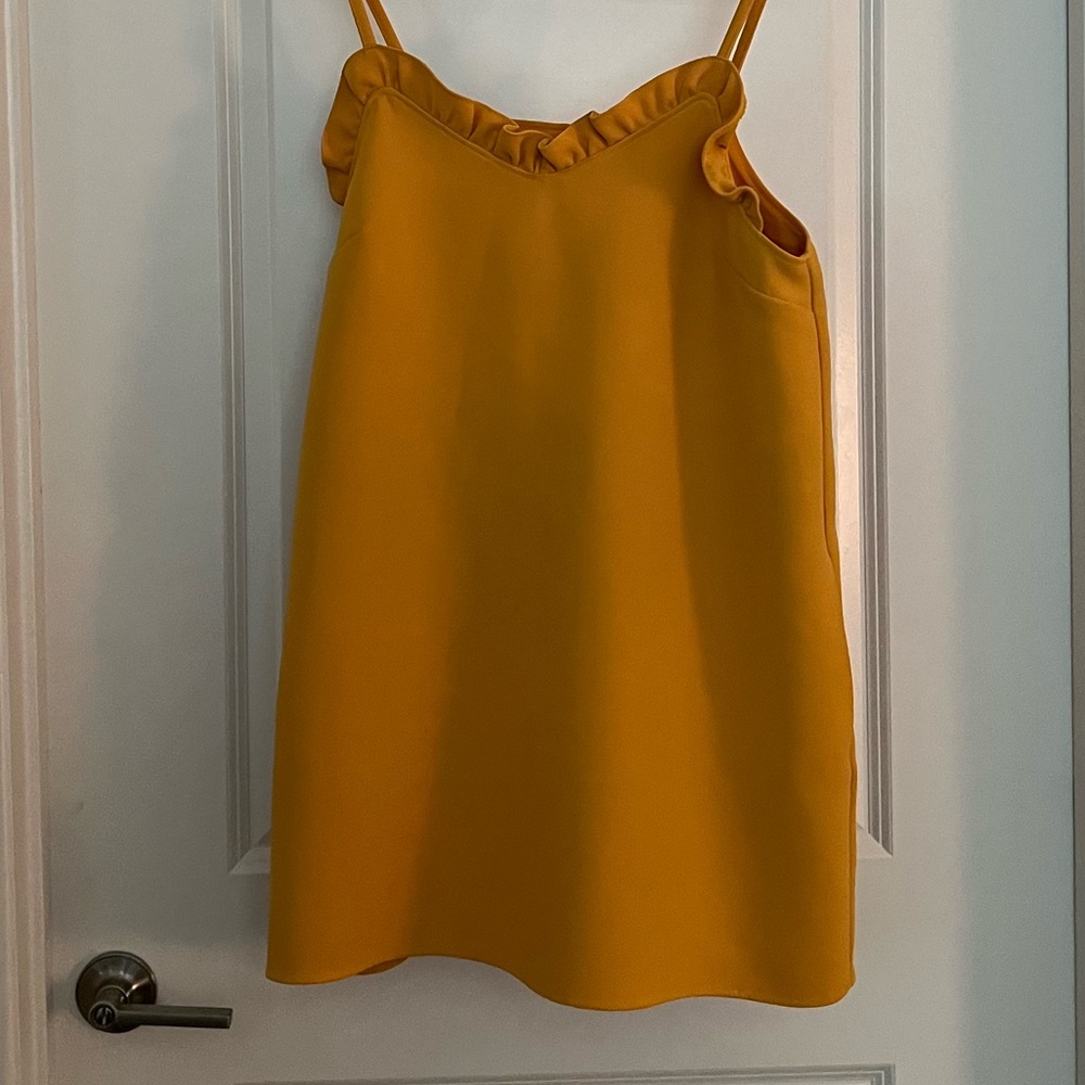 Mustard TopShop Dress